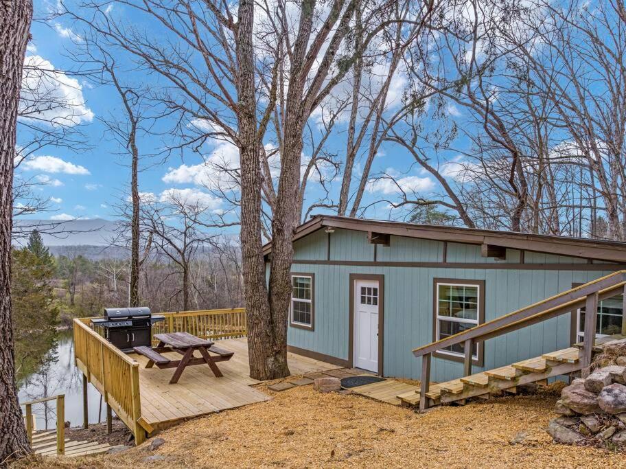 Lazy Lake 3Br Cabin W/ Mtn Views + Hot Tub +Wi-Fi Luray Εξωτερικό φωτογραφία