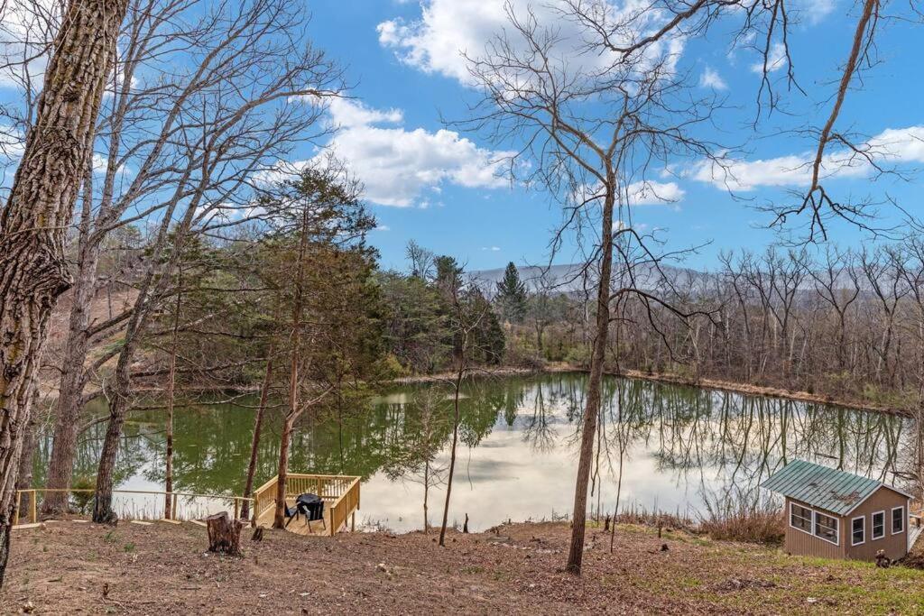Lazy Lake 3Br Cabin W/ Mtn Views + Hot Tub +Wi-Fi Luray Εξωτερικό φωτογραφία