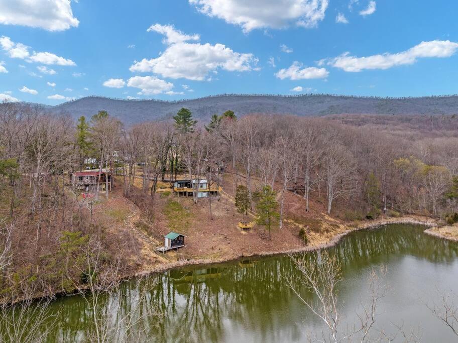 Lazy Lake 3Br Cabin W/ Mtn Views + Hot Tub +Wi-Fi Luray Εξωτερικό φωτογραφία
