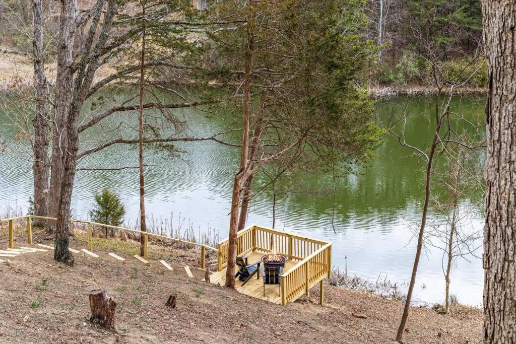 Lazy Lake 3Br Cabin W/ Mtn Views + Hot Tub +Wi-Fi Luray Εξωτερικό φωτογραφία